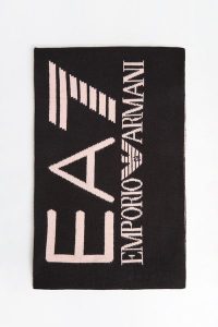 Szalik damski EA7 EMPORIO ARMANI. Szaliki EA7 Emporio Armani, bez wzorów. W wyprzedaży za 284,25 zł.