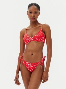 Roxy Bikini Pt Beach Classics ERJX203568 Czerwony. Czerwone bikini Roxy, bez wzorów, z syntetyku. Za 179,99 zł.
