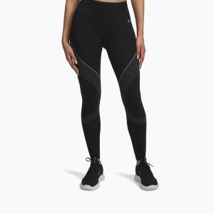 Legginsy Under Armour HeatGear. Czarne legginsy Under Armour, bez wzorów. Za 239,99 zł.