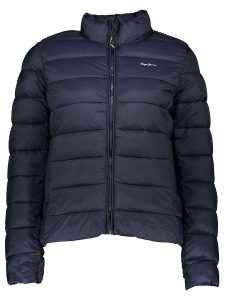 Pepe Jeans Kurtka pikowana w kolorze granatowym rozmiar: L. Niebieskie kurtki Pepe Jeans, l, bez wzorów, z jeansu, bez kaptura. Za 171,28 zł.