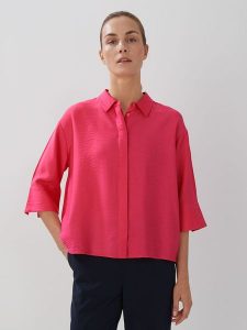 Someday Bluzka w kolorze różowym rozmiar: S. Różowe bluzki someday., s, bez wzorów, bez kołnierzyka, bez ramiączek. Za 163,95 zł.