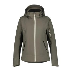 Spódnica trekkingowa damska Icepeak Bedra. Szare kurtki Icepeak, bez wzorów, bez kaptura. Za 300,00 zł.