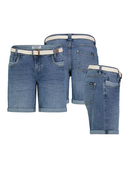 Sublevel Bermudy dżinsowe w kolorze niebieskim rozmiar: S. Niebieskie szorty Sublevel, bez wzorów, z tkaniny, klasyczne. Za 87,40 zł.