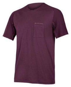 Koszulka Endura GV500 Foyle. Czerwone kombinezony ENDURA, xl, bez wzorów, z dzianiny, eleganckie, bez kołnierzyka, bez ramiączek. Za 209,99 zł.