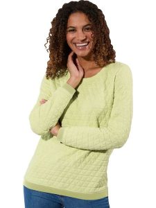 WITT WEIDEN Bluza w kolorze limonkowym rozmiar: 38. Zielone bluzy WITT WEIDEN, bez wzorów, bez kaptura. Za 65,95 zł.