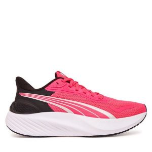 Buty do biegania Puma. Czerwone buty sportowe Puma, bez wzorów, bez zapięcia, do biegania. Za 278,99 zł.
