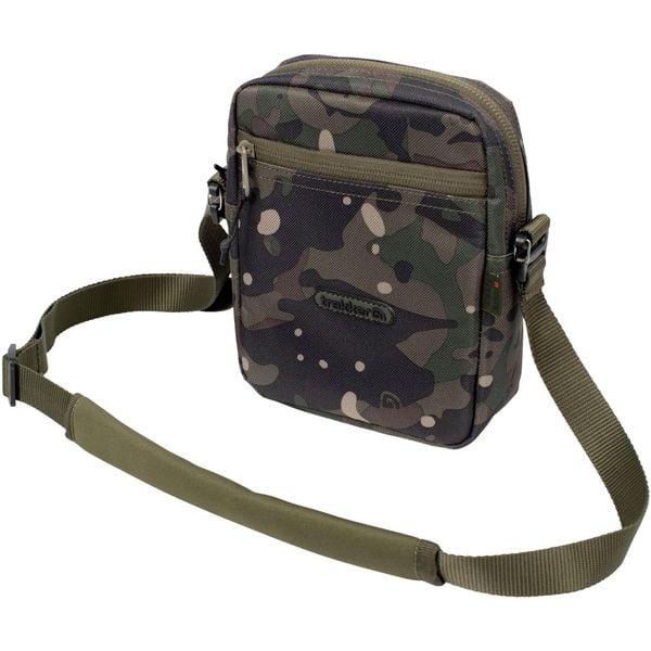 Saszetka Toreba Wędkarska Trakker Nxc Camo Essentials Bag. Zielone nerki i saszetki TRAKKER, bez wzorów, z materiału. Za 219,50 zł.