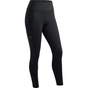 Damskie legginsy Maier Sports WinterWrap. Czarne legginsy Maier Sports, bez wzorów, z materiału. Za 377,35 zł.