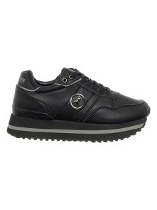 Patrizia Pepe Skórzane sneakersy w kolorze czarnym rozmiar: 39. Czarne trampki Patrizia Pepe, bez wzorów, bez zapięcia. Za 325,03 zł.
