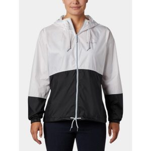 Kurtka wiatrówka damska Columbia Flash Forward II Windbreaker. Białe kurtki Columbia, m, bez wzorów, z softshellu, bez kaptura. W wyprzedaży za 200,80 zł.