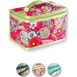 TOP CHOICE Kosmetyczka damska Silk kufer z klapką (92565). Kosmetyczki marki TOP CHOICE. Za 18,38 zł.
