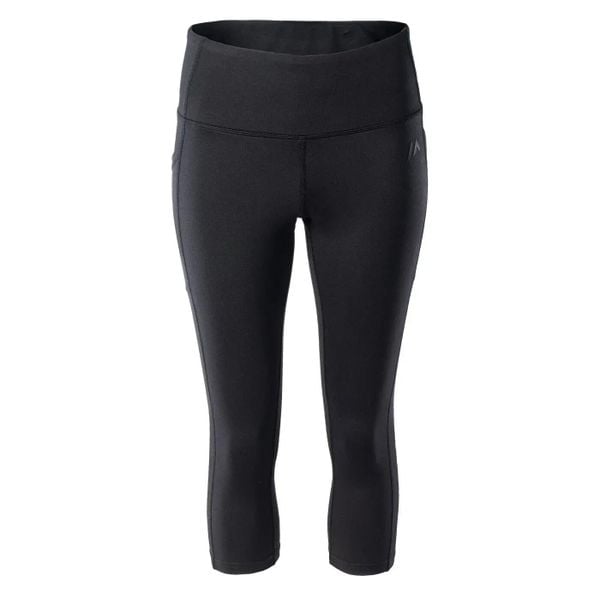 Damskie legginsy 3/4 Martes Lady Vika. Czarne legginsy MARTES, bez wzorów, z elastanu. Za 69,13 zł.
