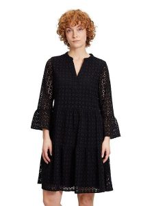 CARTOON Sukienka w kolorze czarnym rozmiar: 40. Czarne sukienki Cartoon, bez wzorów, z bawełny, bez kołnierzyka, bez ramiączek, midi. Za 118,28 zł.