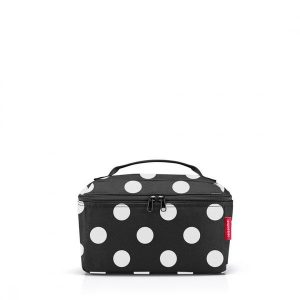 Kosmetyczka beautycase, dots white. Białe kosmetyczki Reisenthel, bez wzorów, z materiału. Za 178,90 zł.