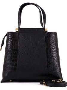 Lia Biassoni Skórzana torebka "Lato" w kolorze czarnym - 25 x 25 x 12 cm rozmiar: onesize. Czarne torebki klasyczne Lia Biassoni, bez wzorów, z materiału, przez ramię, bez dodatków. Za 460,45 zł.