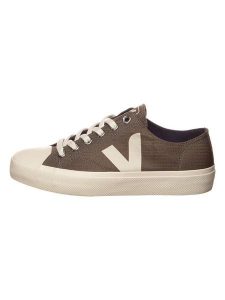 Veja Sneakersy "Wata II Low" w kolorze kremowo-oliwkowym rozmiar: 38. Brązowe trampki Veja, bez wzorów, bez zapięcia. Za 412,88 zł.