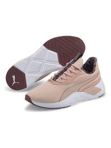 Puma Sneakersy "Lex Safari Glam" kolorze jasnoróżowym rozmiar: 38. Różowe trampki Puma, bez wzorów, z materiału, bez zapięcia. Za 165,54 zł.