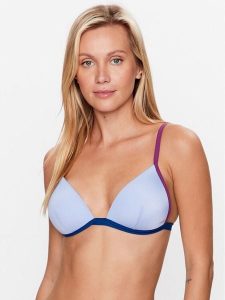 Sloggi Góra od bikini 10214582 Błękitny. Niebieskie bikini Sloggi, bez wzorów, z syntetyku. Za 149,99 zł.