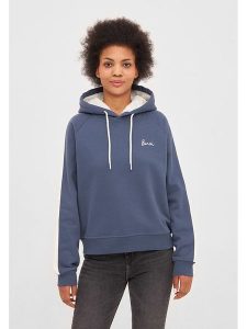 Bench Bluza w kolorze granatowym rozmiar: 42. Niebieskie bluzy Bench, bez wzorów, z kapturem. Za 118,56 zł.