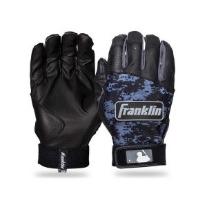 Rękawice do uderzeń - Baseball - Digitek - Dorośli. Czarne rękawiczki FRANKLIN, bez wzorów. Za 172,95 zł.