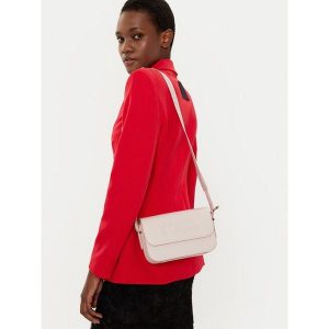 Torebka TOUS. Czerwone listonoszki Tous, bez wzorów, bez dodatków. Za 459,99 zł.