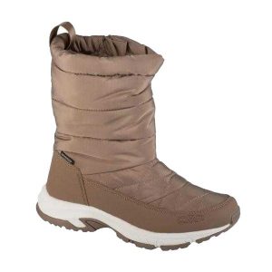 Buty Śniegowe Damskie Yakka. Brązowe buty zimowe CMP, bez obcasa, bez zapięcia. Za 466,99 zł.