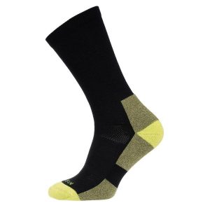 Skarpety Trekkingowe Na Giean Medium Weight Crew Black. Czarne skarpetki NA GIEAN, bez wzorów, z wełny. Za 88,99 zł.