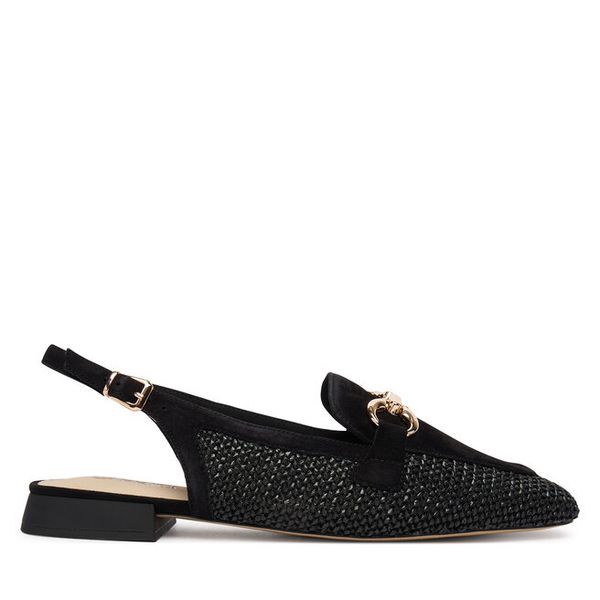 Baleriny Caprice. Czarne balerinki Caprice, bez wzorów, bez obcasa, bez zapięcia. Za 299,99 zł.