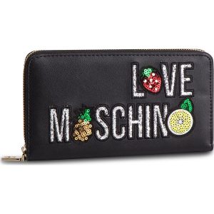 Duży Portfel Damski LOVE MOSCHINO - JC5653PP07KL0000 Nero. Portfele marki LOVE MOSCHINO. Za 459,00 zł.