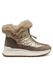 Geox Trzewiki D Spherica Actif X2 D46WPB 0LV22 C6172 Brązowy. Brązowe botki Geox, bez wzorów, z materiału, bez obcasa, na płaskiej podeszwie, bez zapięcia. Za 579,99 zł.