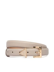 Guess Pasek Damski BW9320 P6125 Beżowy. Brązowe paski Guess, z aplikacjami, ze skóry. Za 199,99 zł.