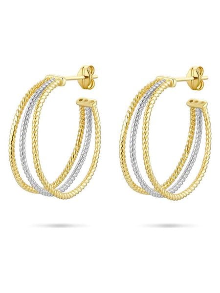 Les Petites Précieuses Pozłacane kolczyki-kreole rozmiar: onesize. Żółte kolczyki Les Petites Précieuses, pozłacane. Za 126,99 zł.