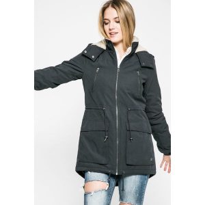 Only - Parka Anna. Szare kurtki marki ONLY, z bawełny. W wyprzedaży za 197,91 zł.