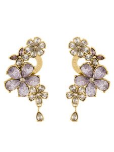 Guess Kolczyki JUBE05 101JW Złoty. Żółte kolczyki Guess, ze stali. Za 359,99 zł.