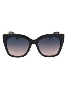 Guess Damskie okulary przeciwsłoneczne w kolorze czarno-granatowym rozmiar: 53. Czarne okulary przeciwsłoneczne Guess. Za 214,95 zł.