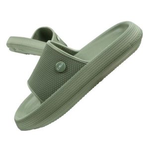 Klapki CMP Ruby Slipper 3Q97866 E452 zielone. Zielone klapki bez wzorów, z gumy, bez obcasa. Za 182,17 zł.