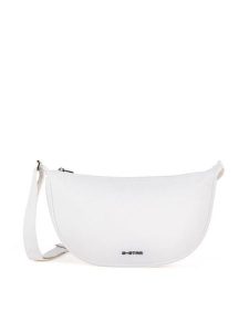 G-Star Raw Torebka GSR-B-013-07 Biały. Białe listonoszki G-Star Raw, bez wzorów, z nylonu, bez dodatków. Za 159,99 zł.