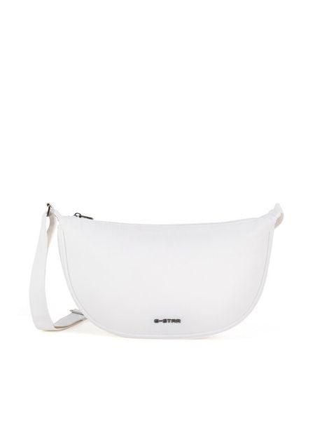 G-Star Raw Torebka GSR-B-013-07 Biały. Białe listonoszki G-Star Raw, bez wzorów, z nylonu, bez dodatków. Za 159,99 zł.