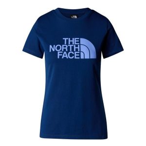 The North Face Koszulka S/S Easy Nf0A8A6D89N. Niebieskie koszulki sportowe The North Face, bez wzorów, bez ramiączek. Za 114,99 zł.