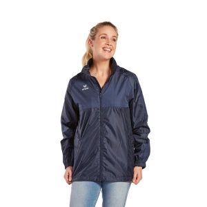 Niebieska kurtka na każdą pogodę Erima Team. Niebieskie kurtki Erima, s, bez wzorów, z materiału, bez kaptura. Za 210,00 zł.