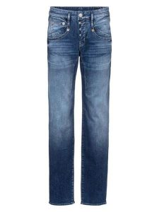 Herrlicher Dżinsy "Shyra" - Regular fit - w kolorze niebieskim rozmiar: W26/L32. Niebieskie jeansy Herrlicher, bez wzorów, z podwyższonym stanem. Za 173,99 zł.