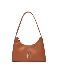 Furla Torebka Diamante WB00863 AX0733 RY000 Brązowy. Brązowe torebki klasyczne Furla, bez wzorów, ze skóry, bez dodatków. Za 669,99 zł.