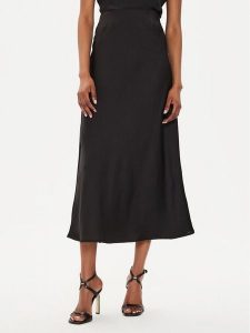 Bruuns Bazaar Spódnica midi Joane BBW3909 Czarny Regular Fit. Czarne spódnice Bruuns Bazaar, bez wzorów, z syntetyku, midi. Za 379,99 zł.