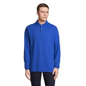 Koszulka polo z długim rękawem Sol's Pacific. Niebieskie bluzki SOL'S, s, bez wzorów, bez kołnierzyka, bez ramiączek. Za 158,50 zł.