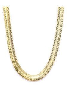 MOODE Naszyjnik - dł. 41 cm rozmiar: onesize. Żółte naszyjniki MOODE, ze stali. Za 105,14 zł.