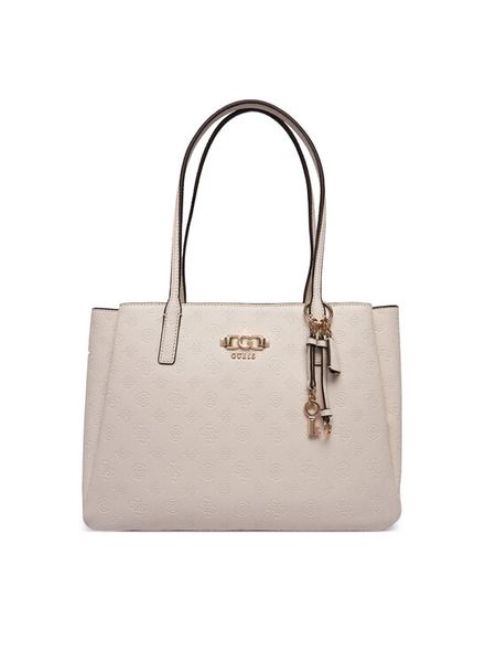 Guess Torebka Anise HWPD99 16230 Écru. Shopper bag Guess, z aplikacjami, ze skóry, bez dodatków. Za 719,99 zł.