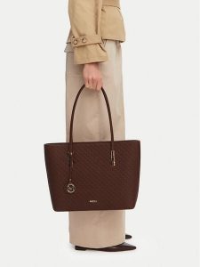 MEXX Torebka CEO-MEXX-X-006-10 Brązowy. Brązowe shopper bag Mexx, bez wzorów, ze skóry, bez dodatków. Za 159,99 zł.