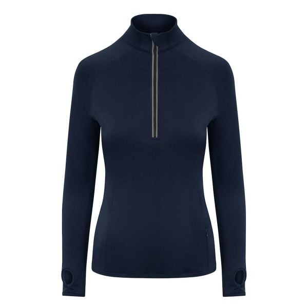 Bluza Damska CoolFlex Half Zip Top. Niebieskie bluzy JUST COOL, m, bez wzorów, bez kaptura. Za 136,99 zł.