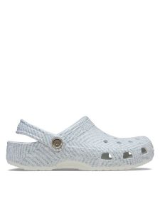 Crocs Klapki Crocsclassic Tweed Clog 210403 Szary. Szare klapki Crocs, bez wzorów, z tworzywa sztucznego, bez obcasa. Za 149,99 zł.