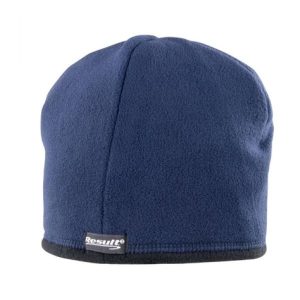 Czapka Dwustronny Mikropolar Wysoka Jakość. Zielone czapki RESULT WINTER ESSENTIALS, bez wzorów, z materiału. Za 34,99 zł.